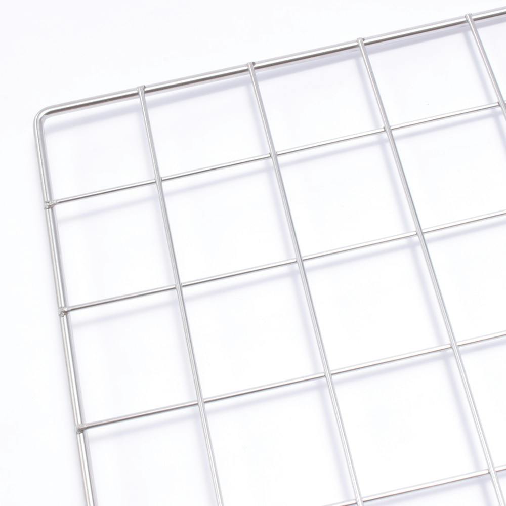 ステンレス メッシュパネル 60×30cm 6枚まとめ売り メッシュパネル 光 スチールラック用部品・オプション用メッシュ