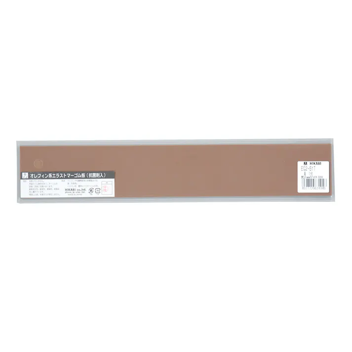 エラストマーシート 茶 1mm×50×300 T付 EG2-61T