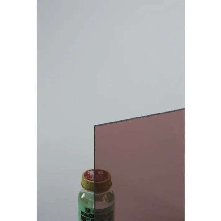 【CAINZ-DASH】光 エンビ板 スモーク透明 3×910×600mm EB963-11【別送品】