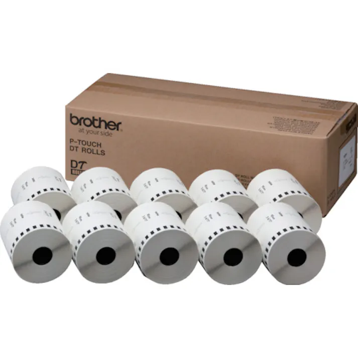 【CAINZ-DASH】ブラザー工業 DTロール(QL-1115NWB専用)幅90mm無定長 DT-245【別送品】