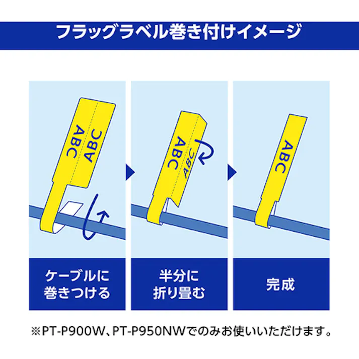 【CAINZ-DASH】ブラザー工業 ケーブルマーキング専用ラベル 黒字/緑地/24mm (72枚入) FLE-7511【別送品】