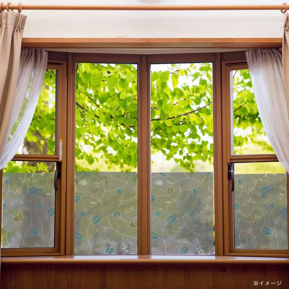 明和グラビア 窓飾りシート(省エネタイプ) 遮熱 断熱 GPR-9283 92cm×15m巻 シルバー