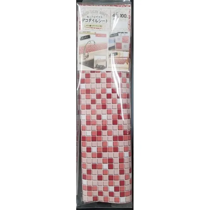 デコタイル DGT-05 モザイクタイル ピンク 40×100cm