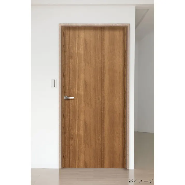 貼ってはがせる 室内用ドア装飾シート 幅88cm×丈210cm ブラウン DOD-05