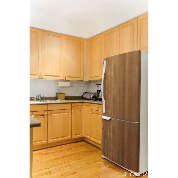 貼ってはがせる 室内用ドア装飾シート 幅88cm×丈210cm ブラウン DOD-05