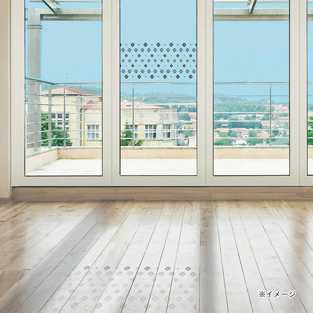 貼ってはがせる窓フィルム WINDOWDECO MD-0245 丈45cm×巾90cm | 窓