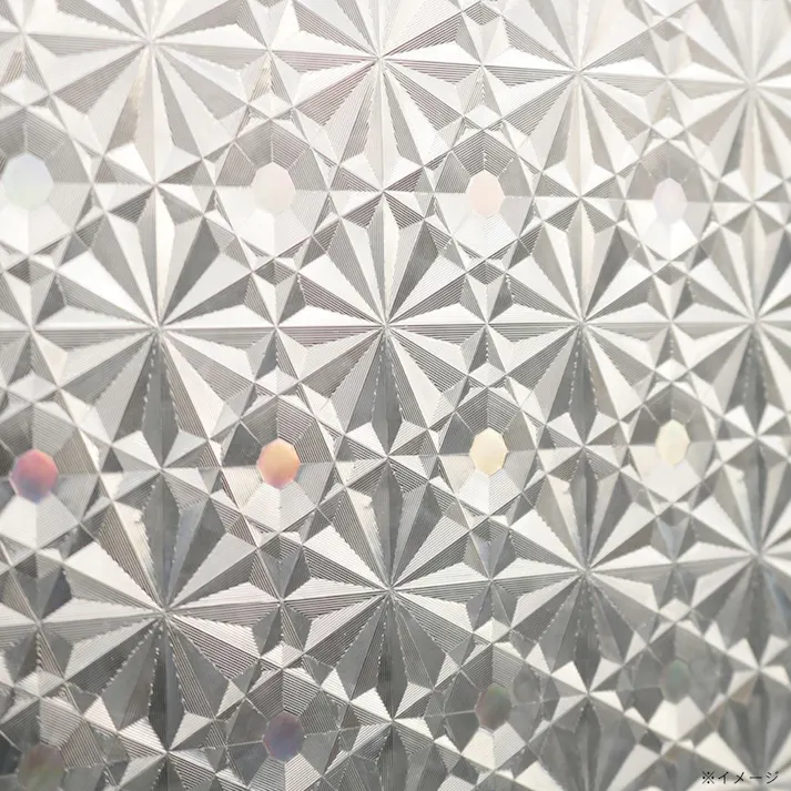 貼ってはがせる窓フィルム LOW-E複層ガラス対応窓飾りシート GHC-4606 丈46cm×長さ90cm巻