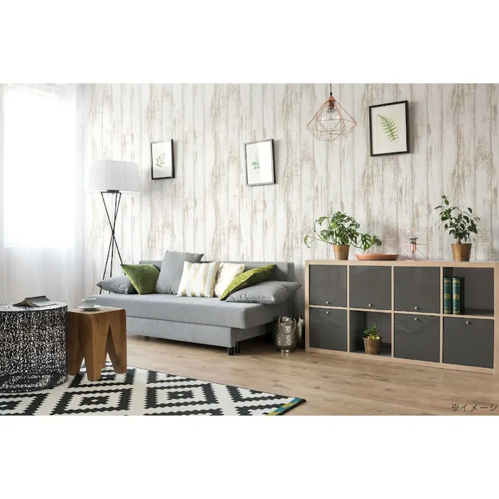 貼ってはがせるウォールシート 幅45cm×250cm CZWP-シラキ