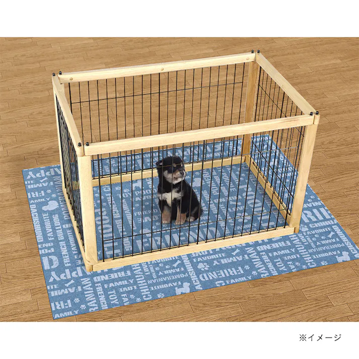 防滑消臭マット INSF201 英字B 120×180cm