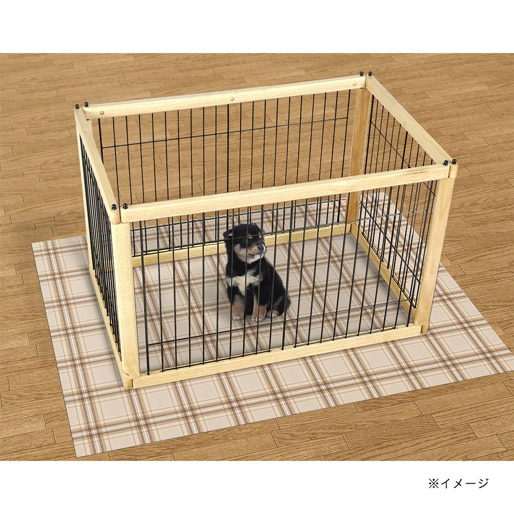 防滑消臭マット INSF202 チェック 60×90cm | ペット用品（犬） 通販