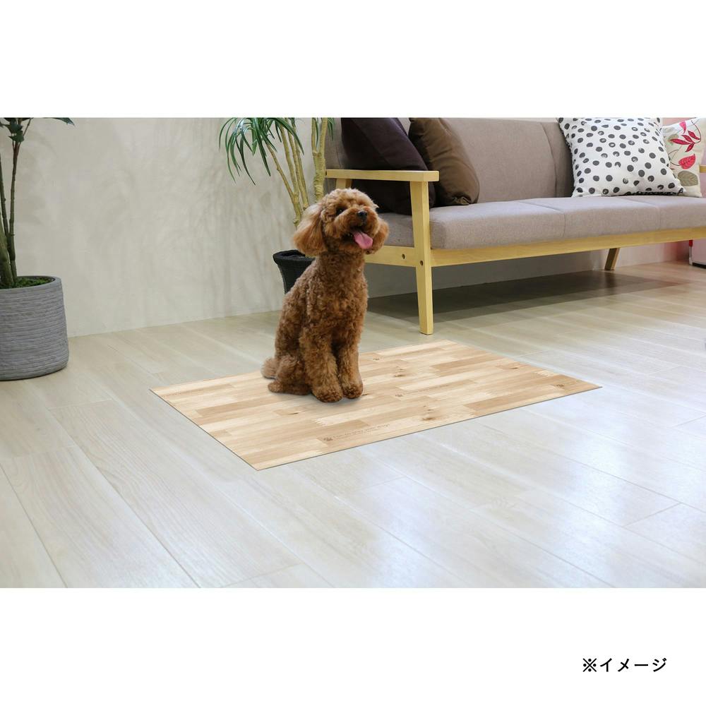 ペット用 防滑・消臭マット INSF203 木目 45cm×60cm | ペット
