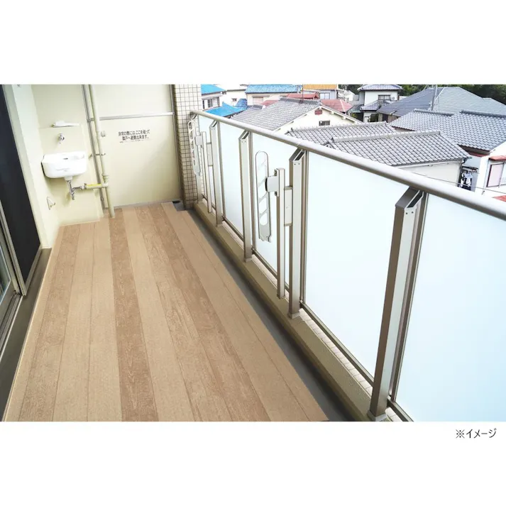 お手入れしやすい玄関模様替えシート 木目 ベージュ GRS-03L 91×200cm