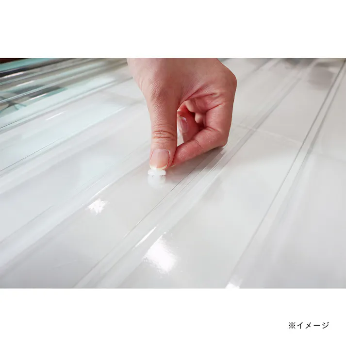 外がすっきり見える 透明断熱パネル 省エネ GNP-3012 90cm×33cm 12枚入