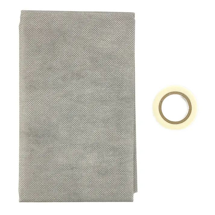 網戸サッシの外側に取り付ける 目隠しシート グレー SDM-05GY 100cm×200cm