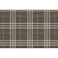 消臭マット チェックブラウン 120cm×180cm