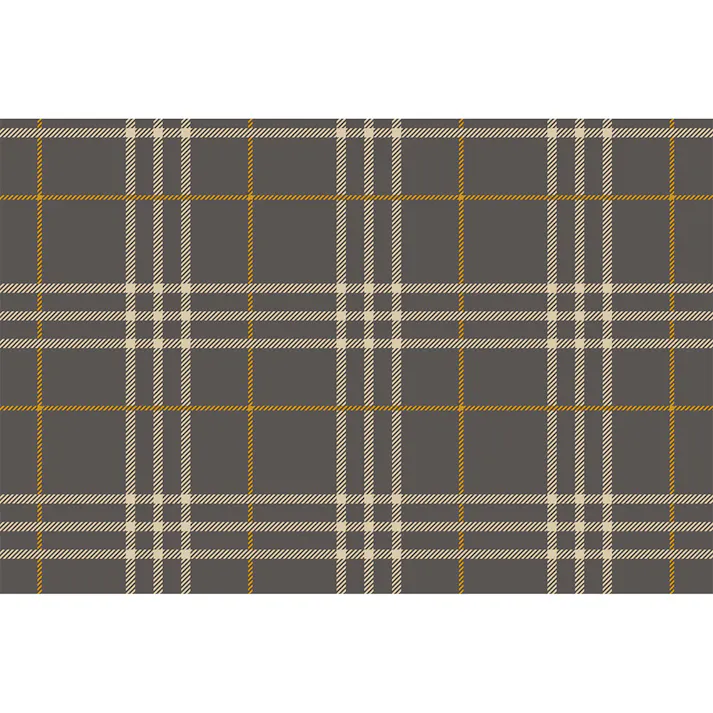 消臭マット チェックブラウン 120cm×180cm