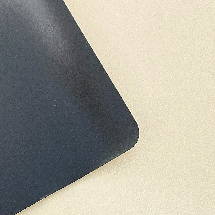 レザー調デスクマット グレー 60cm×90cm