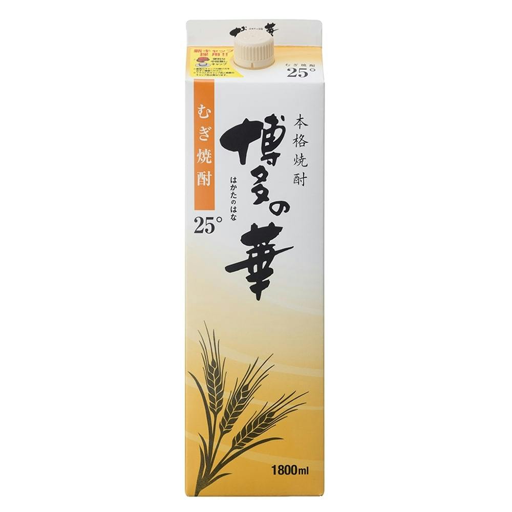 博多の華 むぎ パック 1800ml 麦焼酎 博多の華 むぎ パック 1800ml 麦焼酎