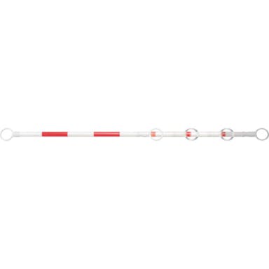 【CAINZ-DASH】ミツギロン スライドバー　（紅白）　３５φ×１．３～２ｍ　ＳＦ－２３－Ｒ SLB-RW【別送品】