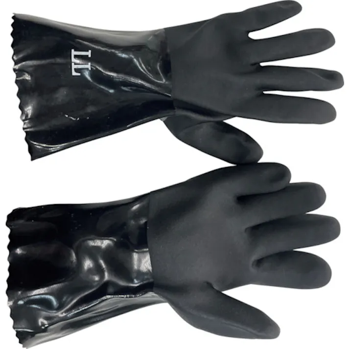 【CAINZ-DASH】三重化学工業 耐油シームレスブラック 3双組 LL NO.404-3 LL【別送品】