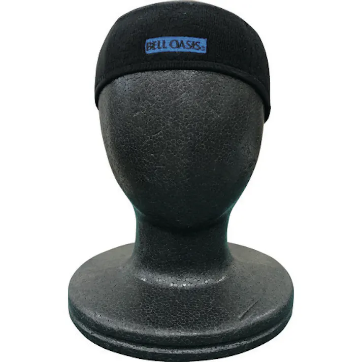 【CAINZ-DASH】三重化学工業 パワフルヘアーバンド ブラック NO.HB02-BK【別送品】