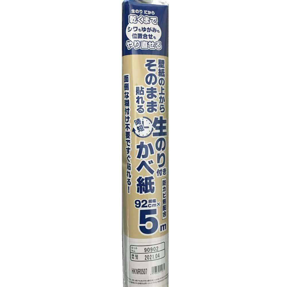 リンテックコマース 壁紙の上からそのまま貼れる生のり付き壁紙