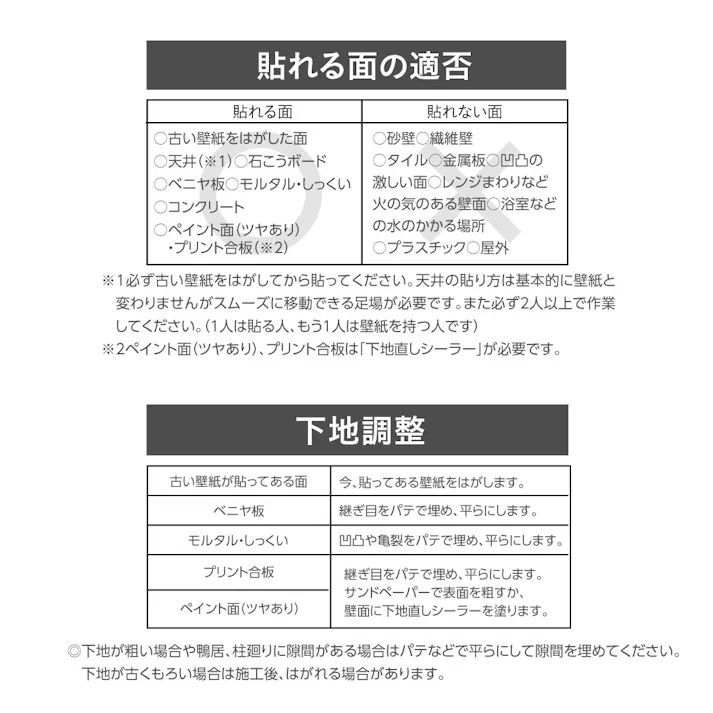 生のり付き かべ紙 HKNS3205 32.5m