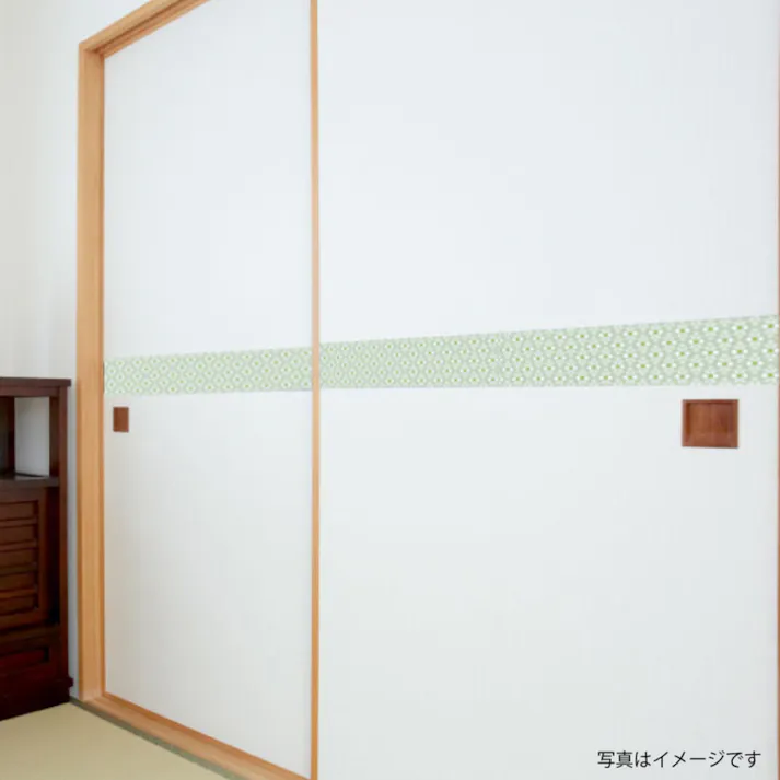 和紙シール なみなみ 10cm×180cm