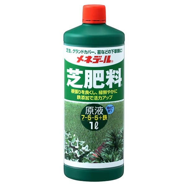 メネデール 芝肥料原液 1L 液体肥料 メネデール 芝肥料原液 1L 液体肥料