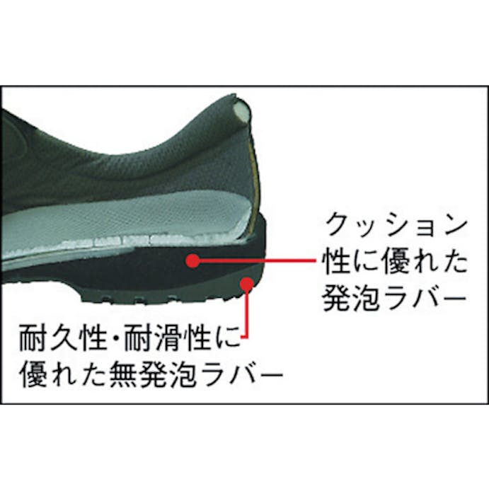 【CAINZ-DASH】ミドリ安全 ラバーテック半長靴　２５．５ｃｍ RT940-25.5【別送品】