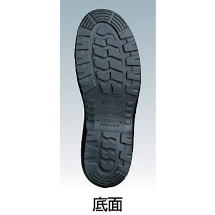【CAINZ-DASH】ミドリ安全 ラバーテック半長靴　２５．５ｃｍ RT940-25.5【別送品】