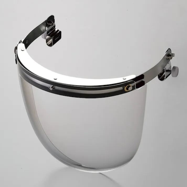 【CAINZ-DASH】ミドリ安全 ヘルメット取付型防災面用パーツ MB-115H・125用 スペアシールド ※バンドは含みません 4012290300【別送品】