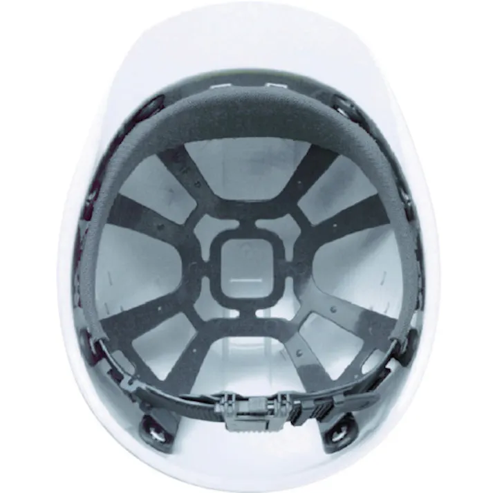 【CAINZ-DASH】ミドリ安全 ABS製ヘルメット 通気孔付 ホワイト SC-11BVRA-W【別送品】