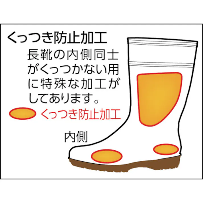 【CAINZ-DASH】ミドリ安全 超耐滑長靴 ハイグリップ 25.5CM HG-2000N-W-25.5【別送品】