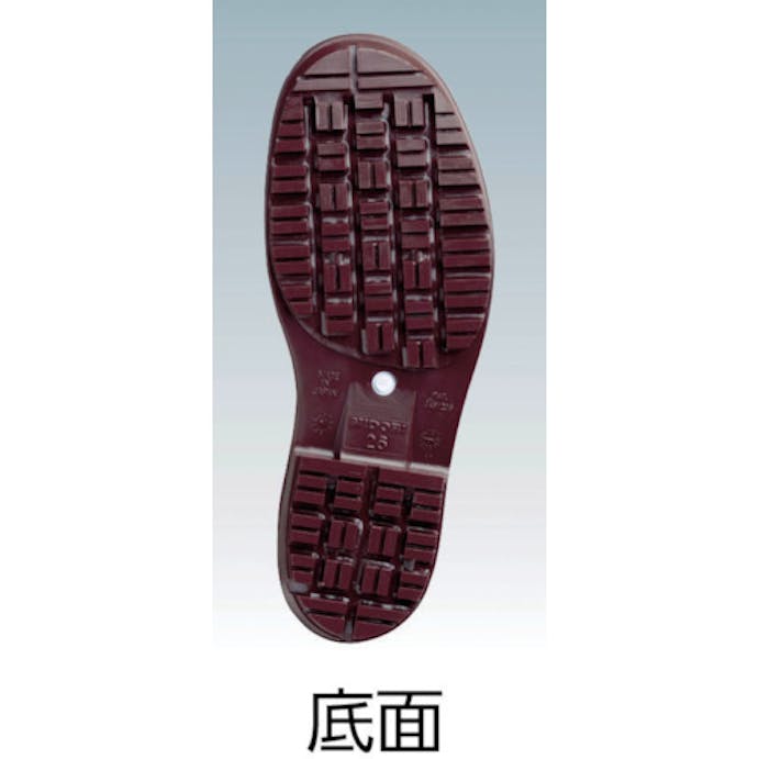 【CAINZ-DASH】ミドリ安全 超耐滑長靴　ハイグリップ　２５．０ＣＭ HG2000N-BK-25.0【別送品】