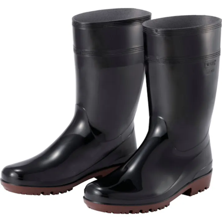 【CAINZ-DASH】ミドリ安全 超耐滑長靴 ハイグリップ 27.0CM HG2000N-BK-27.0【別送品】