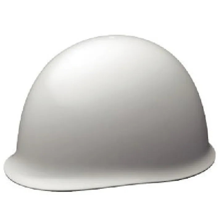 【CAINZ-DASH】ミドリ安全 ABS製ヘルメット ホワイト SC-MBRA-KP-W【別送品】
