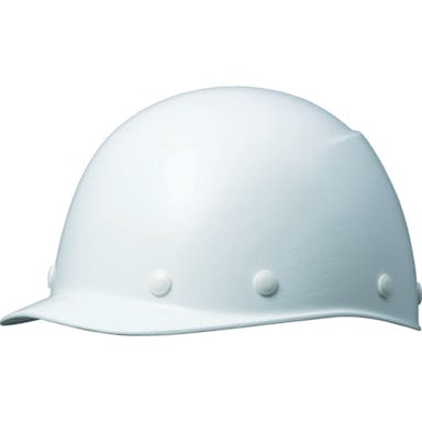 【CAINZ-DASH】ミドリ安全 ＦＲＰ製ヘルメット　野球帽型　ホワイト SC-9FRA-W【別送品】
