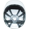 【CAINZ-DASH】ミドリ安全 ＦＲＰ製ヘルメット　野球帽型　ホワイト SC-9FRA-KP-W【別送品】