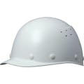 【CAINZ-DASH】ミドリ安全 ＦＲＰ製ヘルメット　野球帽型　通気孔付　ホワイト SC-9FVRA-KP-W【別送品】