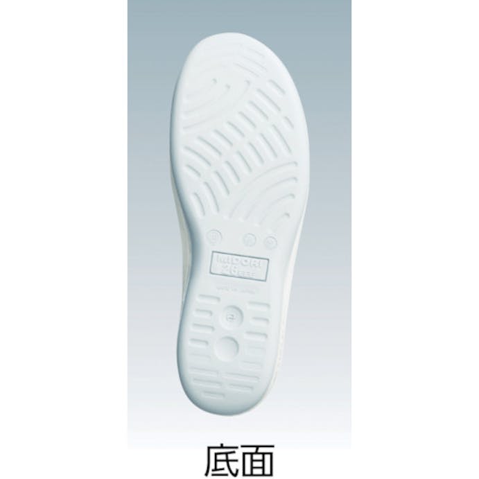 【CAINZ-DASH】ミドリ安全 クリーン静電靴　メッシュ　マジック式　ＳＵ４０３　２２．０ＣＭ SU403-22.0【別送品】