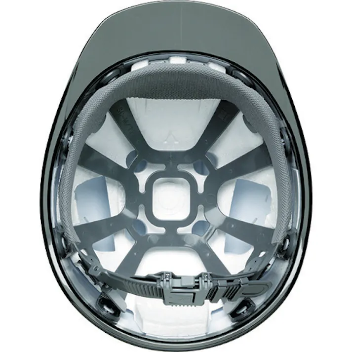 【CAINZ-DASH】ミドリ安全 PC製ヘルメット スライダー面付 透明バイザー SC-11PCLSRA-KP-W/S【別送品】