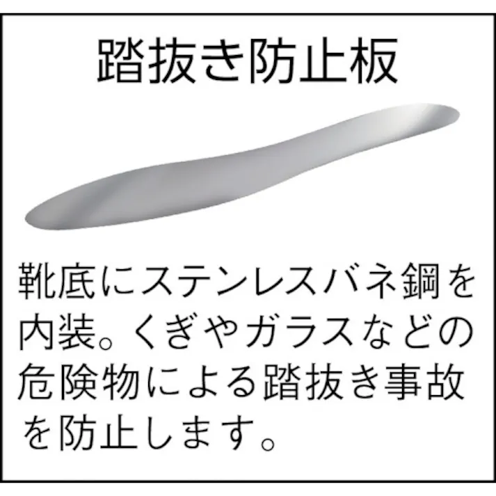 【CAINZ-DASH】ミドリ安全 踏抜き防止板入りゴム長靴 25.0CM SDNG-25.0【別送品】