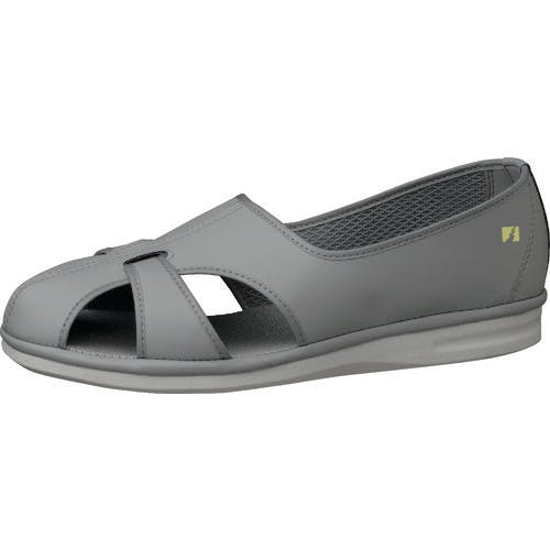 ミアン CAINZ-DASH】ミドリ安全 静電作業靴 PS－01S グレイ 25．5cm