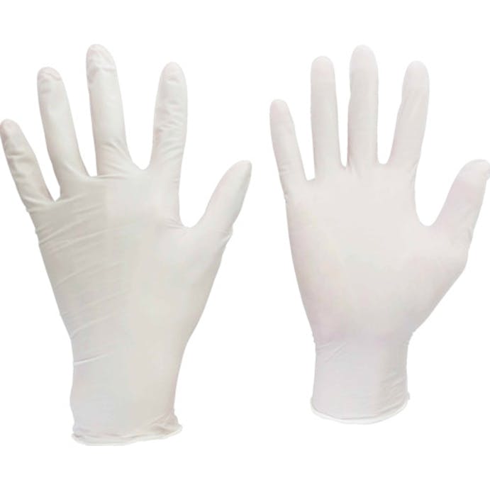【CAINZ-DASH】ミドリ安全 ニトリル使い捨て手袋　粉なし　白　ＳＳ　（１００枚入） VERTE-751K-SS【別送品】