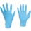 【CAINZ-DASH】ミドリ安全 ニトリル使い捨て手袋　粉付　青　ＳＳ　（１００枚入） VERTE-752K-SS【別送品】