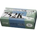 【CAINZ-DASH】ミドリ安全 ニトリル使い捨て手袋　粉付　青　Ｍ　（１００枚入） VERTE-752K-M【別送品】