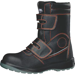 【CAINZ-DASH】ミドリ安全 先芯入りハイカット作業靴 マジックタイプ DSF-035 24.0 DSF-35-24.0【別送品】