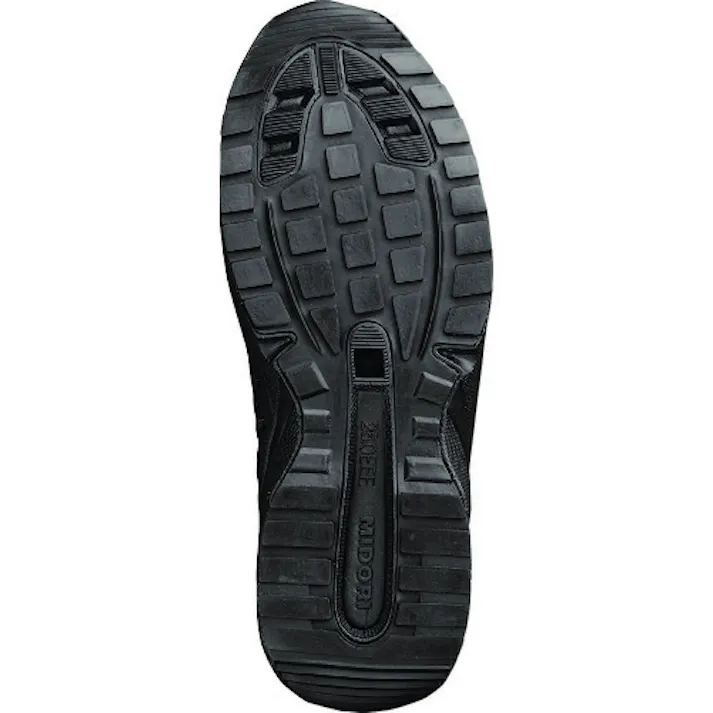 【CAINZ-DASH】ミドリ安全 静電 超軽量 樹脂先芯入りスニーカーSL-615S 29.0CM SL-615S-BK-29.0【別送品】