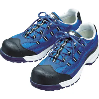 【CAINZ-DASH】ミドリ安全 ワイド樹脂先芯入りスニーカー MPN901 28.0CM MPN901-BL-28.0【別送品】